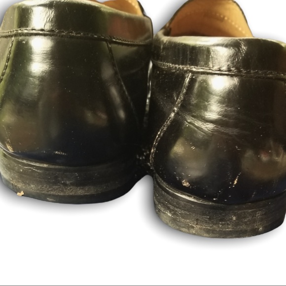 Cole Haan Black Loafer with Tassels Men's 10  or Womens 11.5 - Picture 4 of 6